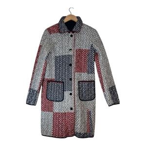 Landi Fancy Reversible Quilted Top Coat
